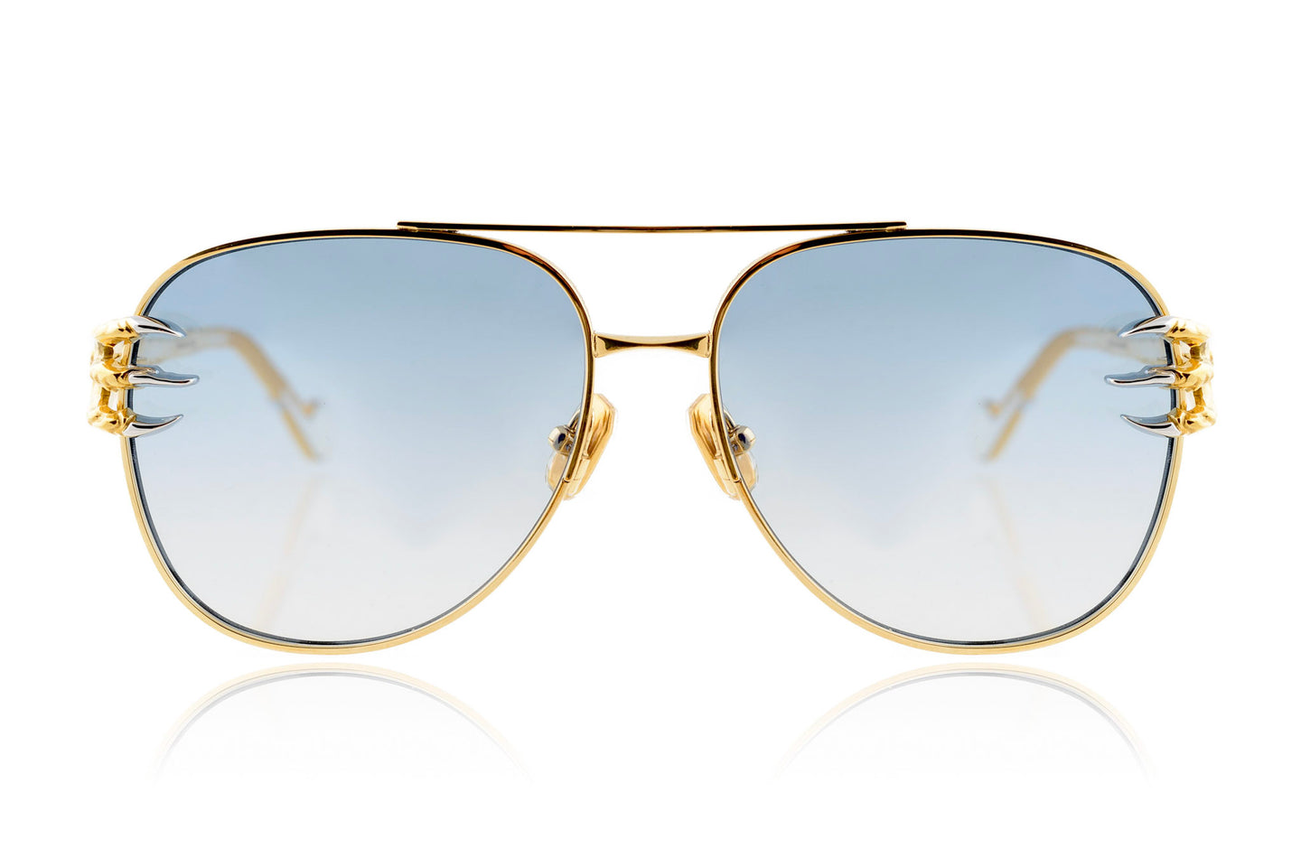 CLAW VOYAGE_ Gold Blue lens