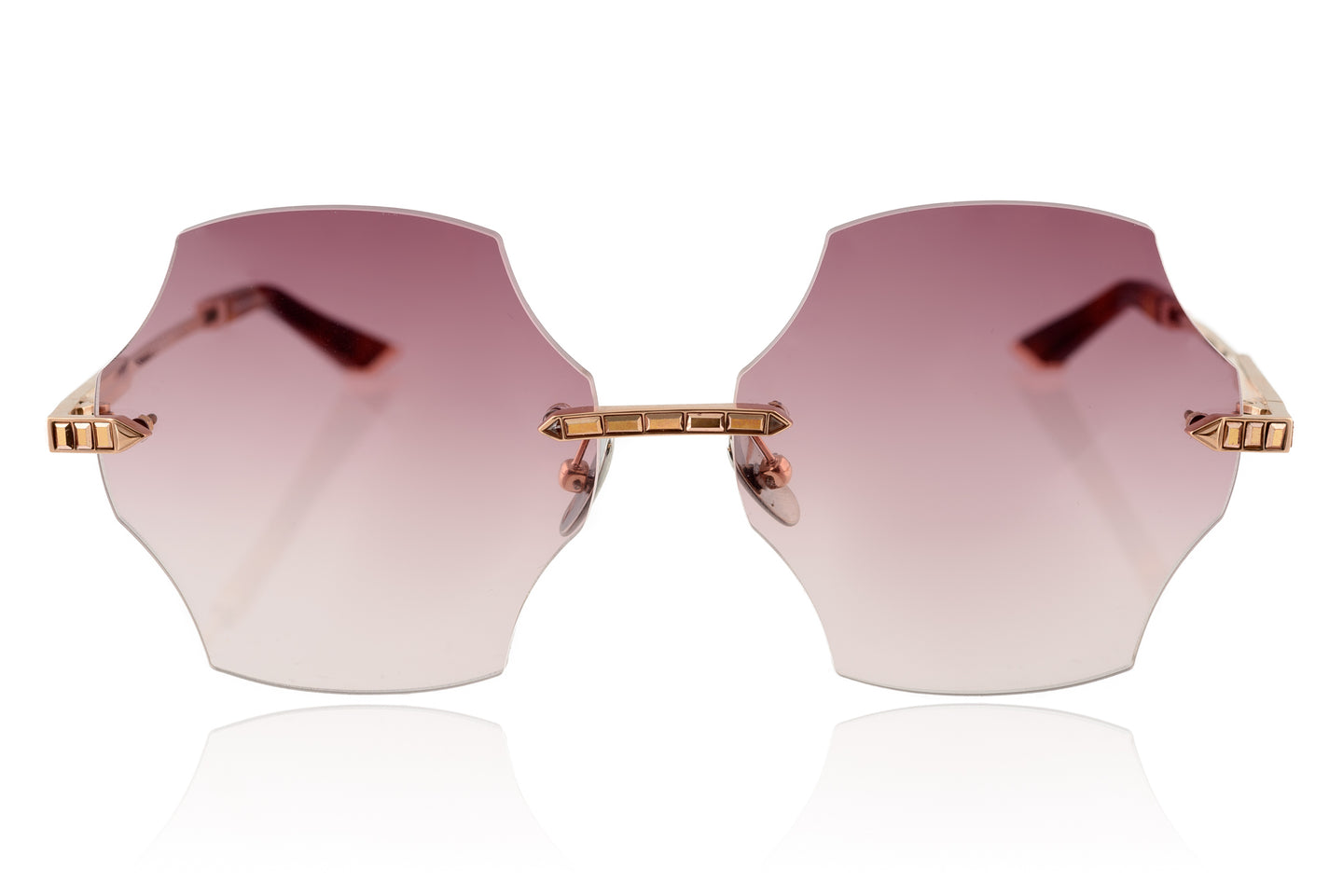 CRYSTAL NEST_ SPADE_ Rose Gold