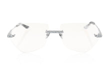 Load image into Gallery viewer, CRYSTAL NEST OPTICAL_ PILOT_ White Gold