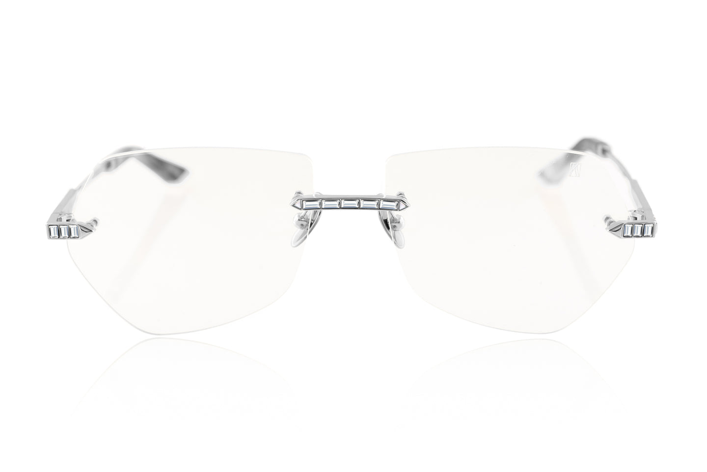CRYSTAL NEST OPTICAL_ PILOT_ White Gold