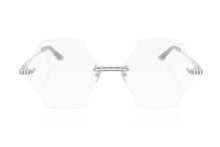 Load image into Gallery viewer, CRYSTAL NEST OPTICAL_ SPADE_ White Gold