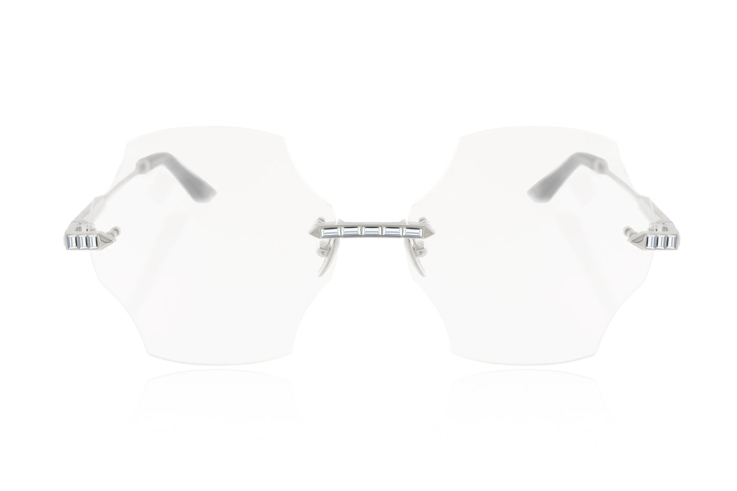 CRYSTAL NEST OPTICAL_ SPADE_ White Gold