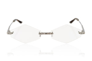 CRYSTAL NEST OPTICAL_ TRAINGLE_ White Gold