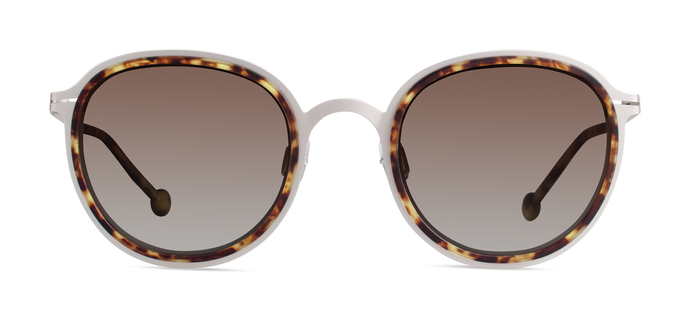 VETRA . Tortoise/Silver